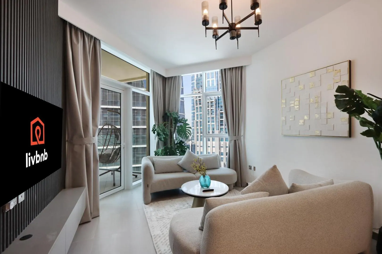 Livbnb- High-End 2Br With Dubai Canal View United Arab Emirates