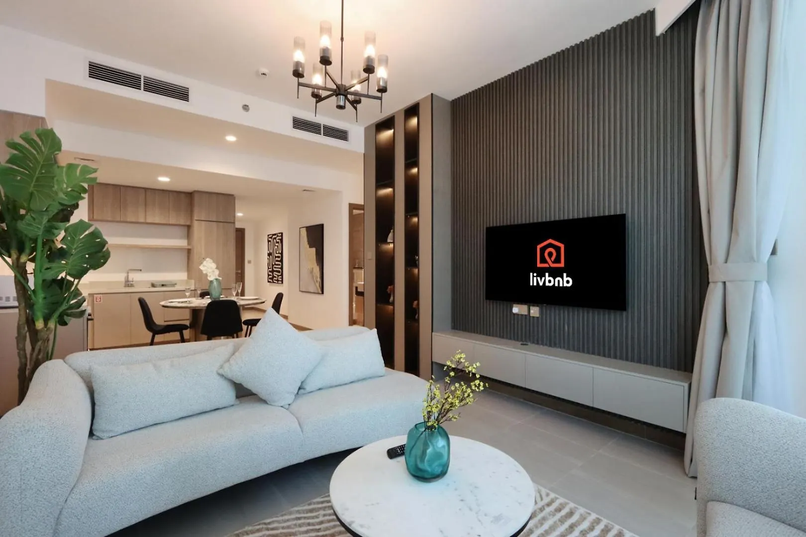 Livbnb- High-End 2Br With Dubai Canal View Apartment